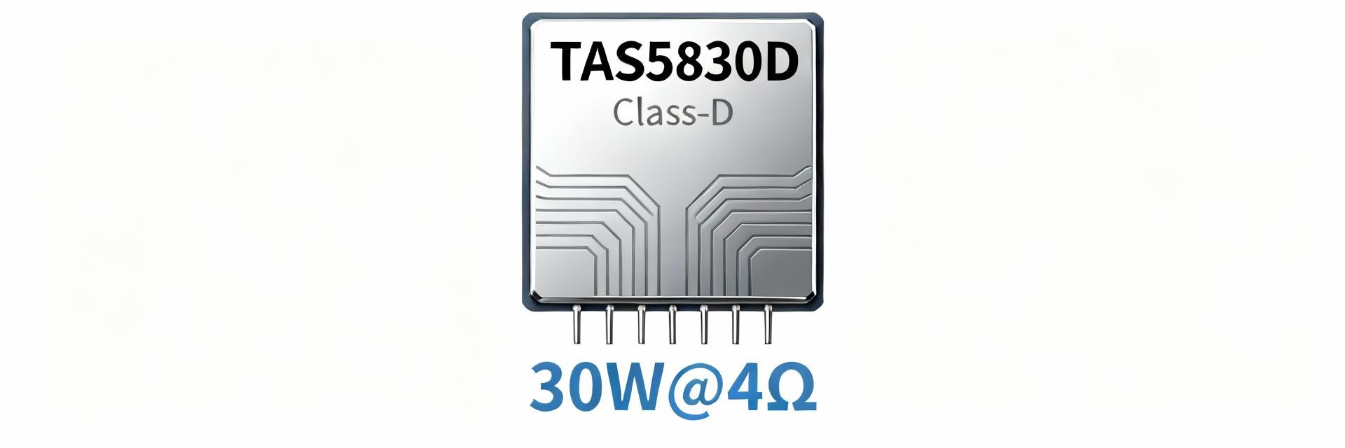 TAS5830DADR Datasheet: Measured Specs & Key Metrics