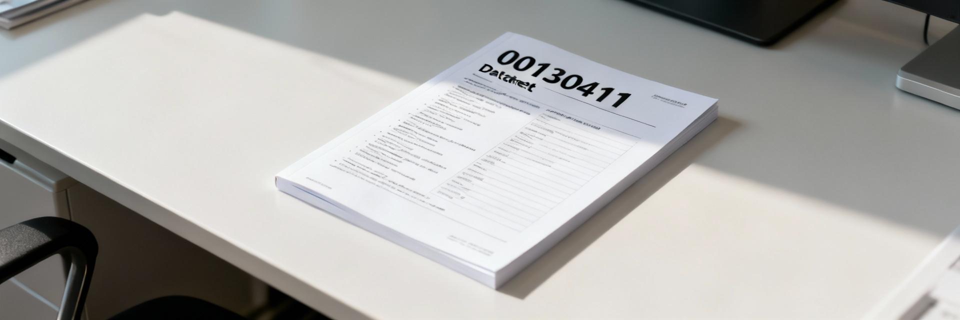 00130411 Specs & Datasheet: How to Find and Download