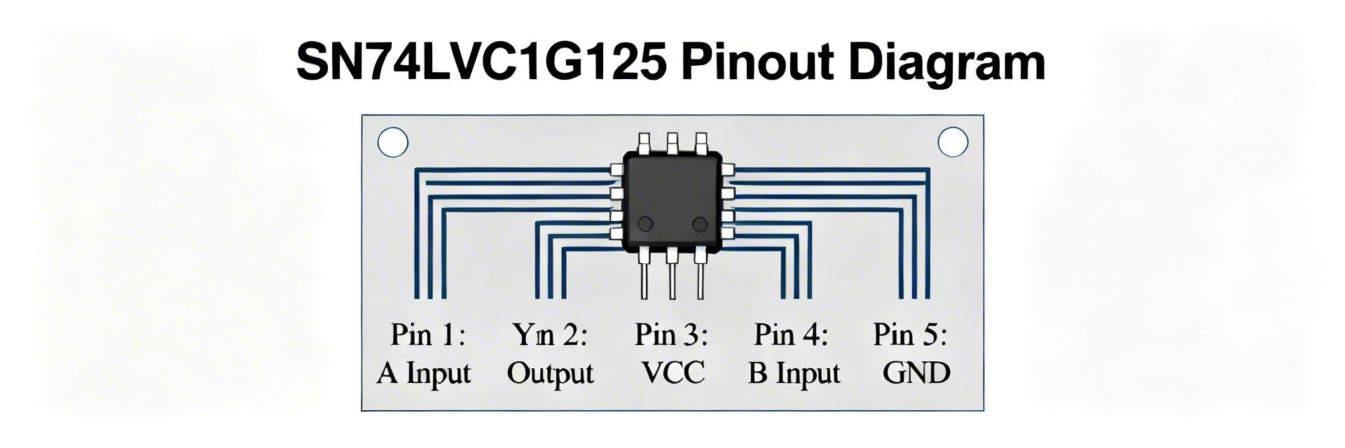 SN74LVC1G125DCKR データシート深掘り：ピン配置とスペック