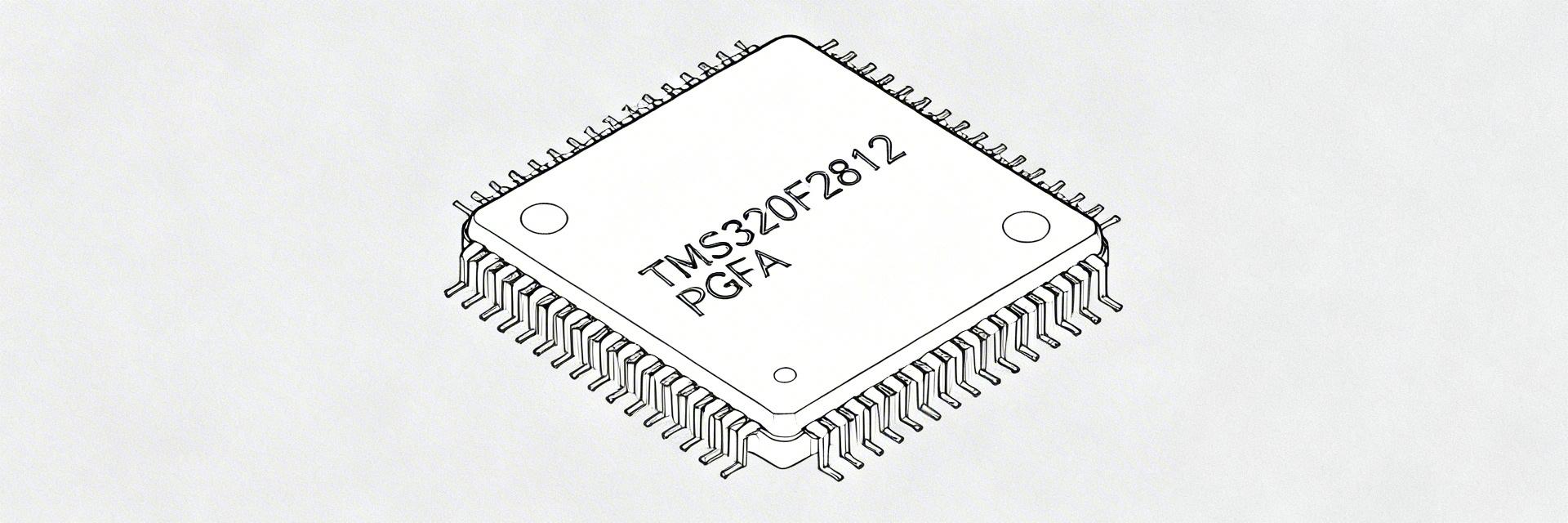 TMS320F2812PGFA Architecture Diagram